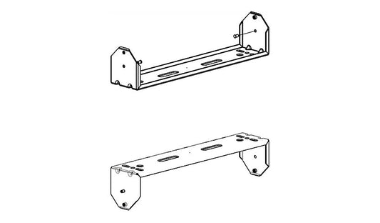 Electro-Voice ELX200-BRKT Wall Mount Bracket for ELX200 Speakers Black