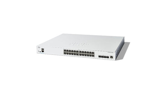 Cisco Catalyst 1300 C1300-24XT 24-Port 10GBASE-T Switch, 4x 10G Combo