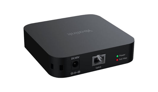Yealink RCH40 E2 4-Port Gigabit PoE+ Hub, 90W, Power Adapter Included