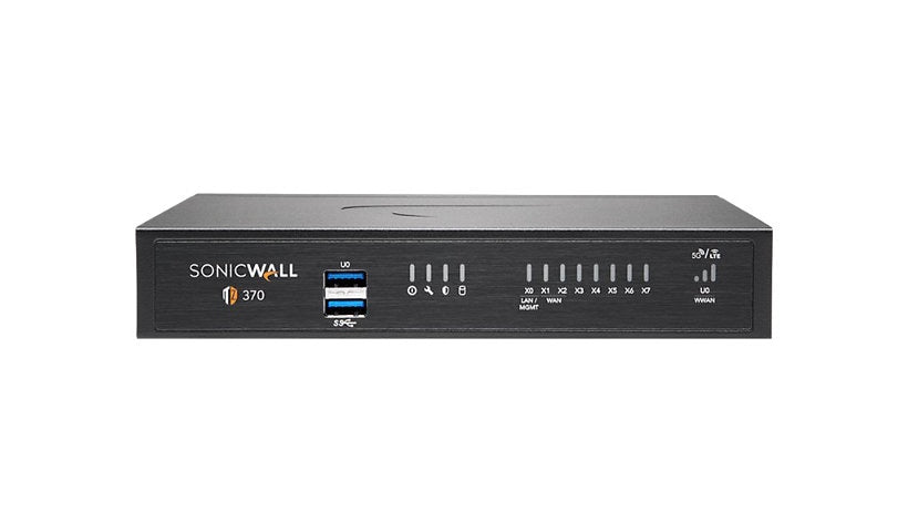 SonicWall TZ370 03-SSC-3004 Firewall Bundle, 3 Year APSS, Gen 7