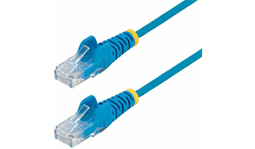 StarTech.com N6PAT25BLS Cat6 Slim Snagless UTP Ethernet Patch Cable 25 ft Blue