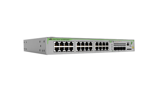 Allied Telesis CentreCOM AT-GS970M/28 24-Port Gigabit Switch, 4x SFP