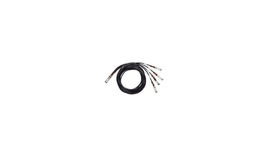 Cisco 1m (3.3ft) 100GBase-CR2 QSFP-DD to 4x QSFP56 Passive Copper Breakout Cable, Black, QDD-4ZQ100-CU1M=