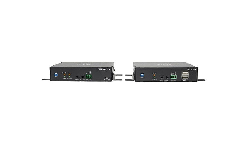 Tripp Lite B127F-1A1-MMDDA DisplayPort over Fiber Extender Kit 4K 60Hz 4:4:4 IR