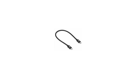 OWC Thunderbolt 5 USB-C Cable, 120Gbps, E-Marker, Black, 0.3 m (11.8 in)