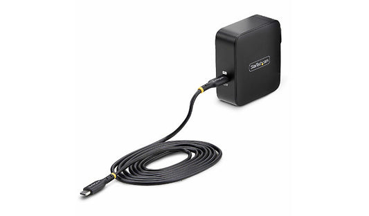 StarTech 140W USB-C GaN Wall Charger PD 3.1 USB-IF 6 ft Cable 2 Year