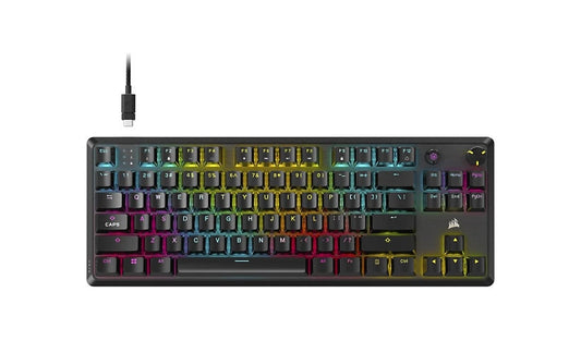 CORSAIR K70 CORE TKL RGB Mechanical Keyboard MLX Red v2 CH-911911E-NA 2 Year