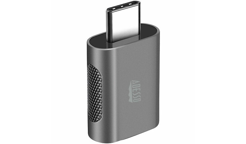 Adesso ADP-300-4 USB-A Female to USB-C Male OTG Adapter, USB 3.0, 4-Pack