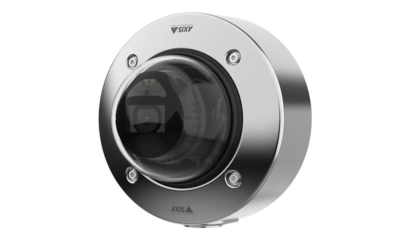 Axis P3268-SLVE 4K Stainless Steel Dome Camera Food Grade IR TAA 02710-001