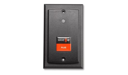RF IDeas WAVE ID Plus V2 PoE Ethernet Prox and Smart Card Reader Black