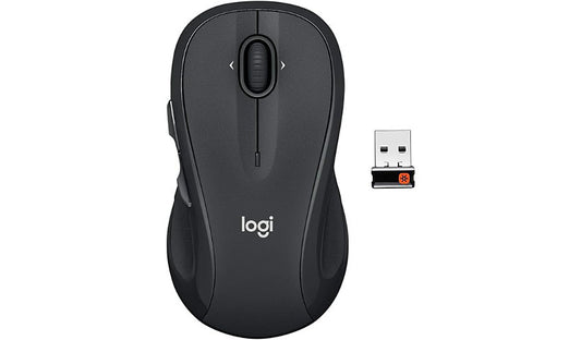Logitech M51 Wireless Mouse Black 910-006030