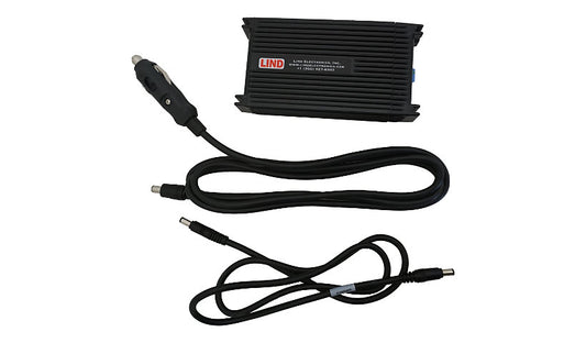 Lind LPS-184 96W Car Power Adapter 24V DC Input 2.5x5.5mm Straight Connector