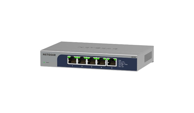 Netgear MS105 MS105-100NAS 5-Port 2.5G Multi-Gigabit Unmanaged Switch