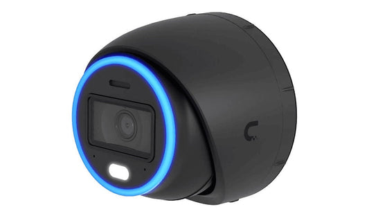 Ubiquiti UniFi AI Turret 4K 8MP Camera IR 131 ft Two Way Audio PoE+ Black