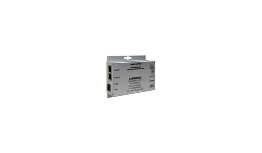 Comnet CNMC2+1SFP/M Mini Industrial Gigabit Media Converter, RJ-45 to SFP Slot, -40 to 75°C