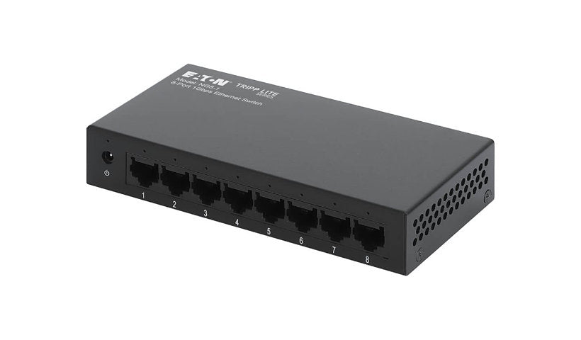 Eaton Tripp Lite NG8-1 8-Port Gigabit Unmanaged Switch, Metal, Desktop