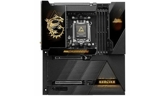 MSI MEG X870E GODLIKE E-ATX Motherboard AM5 DDR5 Wi-Fi 7 10GbE USB4 X87EGODLIKE