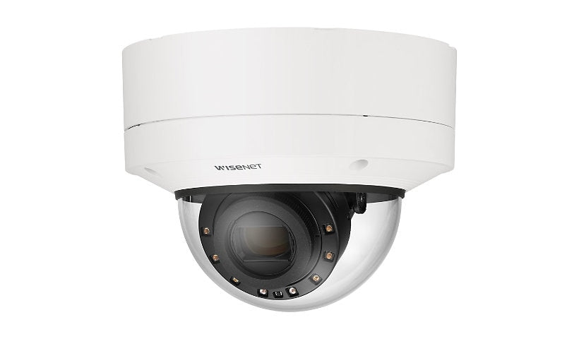 Hanwha Vision WiseNet X XNV-6123R 2MP Dome 12x Zoom IR 295 ft AI PoE+