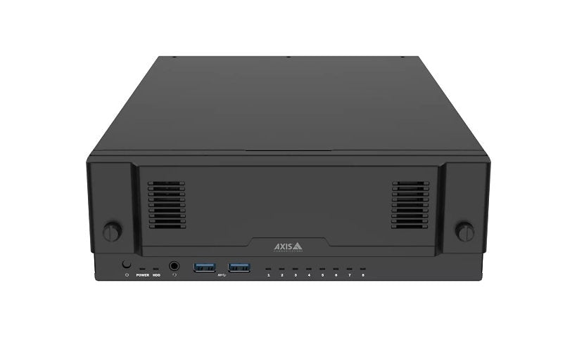AXIS S2208 Mk II 8 Channel NVR 4TB Core i3 16GB PoE Dual HDMI 8K TAA