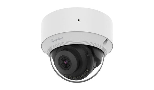 Hanwha Vision QND-C8013R 5MP Dome Camera 3mm IR 82 ft PoE White