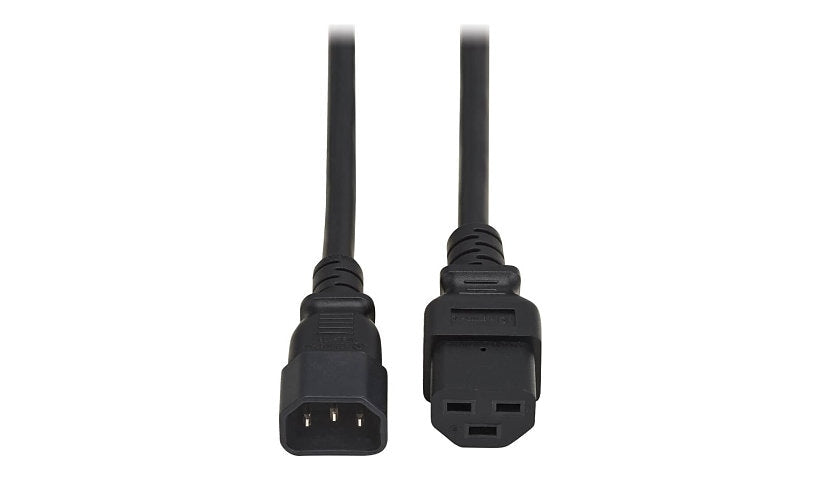 Tripp Lite P037-004 C14 to C21 Heavy-Duty Power Cord 4 ft 15A Lifetime Warranty