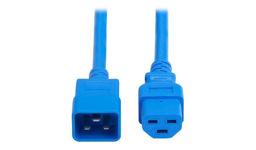 Tripp Lite P035-003-ABL C20 to C21 Heavy-Duty Power Cord 3 ft Lifetime Warranty