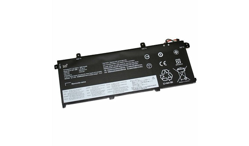 BTI 02DL007-BTI 3 Cell 11.55V 51Wh Battery for ThinkPad T14 T490 P14s 18 Month