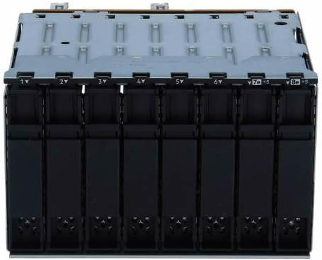 HPE 826690-B21 Premium 6SFF SAS/SATA + 2SFF NVMe Drive Cage for DL380/DL385 G10