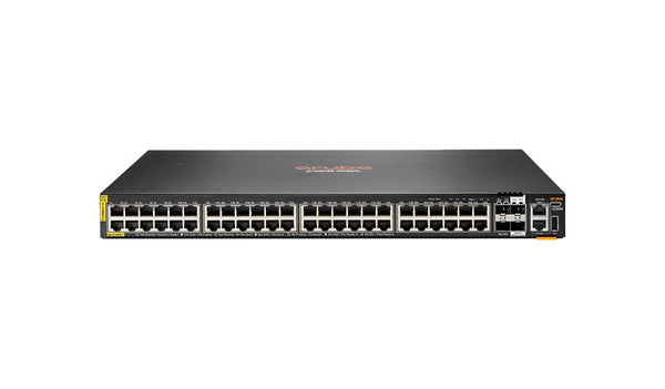 HPE Aruba CX 6200M R8Q70AR 48-Port PoE+ Switch, 4x SFP+, Remarketed