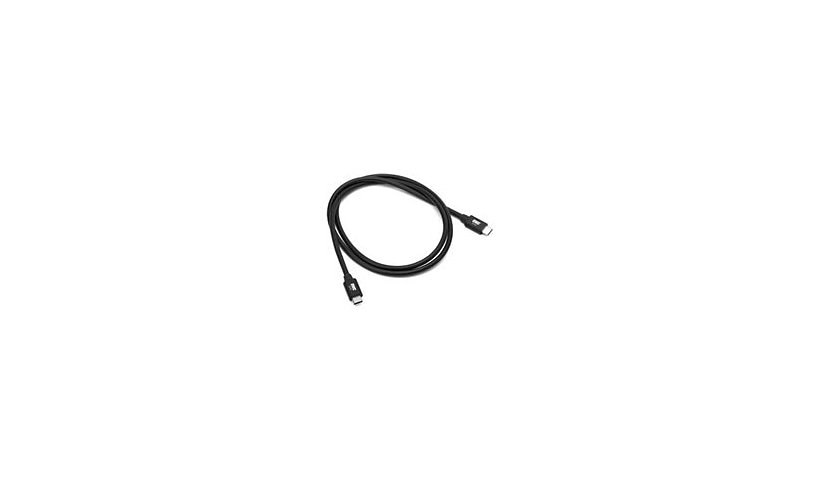 OWC Thunderbolt 5 USB-C Cable, 120Gbps, E-Marker, Black, 1 m (39.4 in)