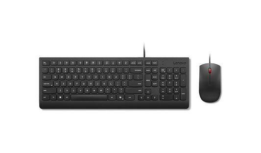 Lenovo Essential Wired Keyboard and Mouse Combo Copilot Key 1600 DPI 1 Year