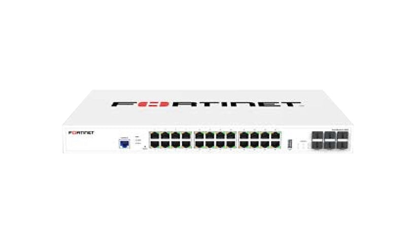 Fortinet FortiSwitch FS-124G-FPOE 24-Port 2.5G PoE+/PoE++ Switch, 6x 10G SFP+