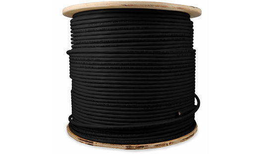 Proline PRO-CAT6A1KFO-BK Cat6A Shielded Outdoor Bulk Cable 1000 ft PVC