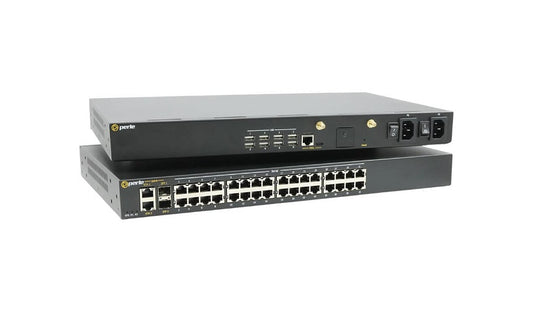 Perle IOLAN SCRC242 04035764 32 Port Console Server, 8 Port Switch, LTE, TAA