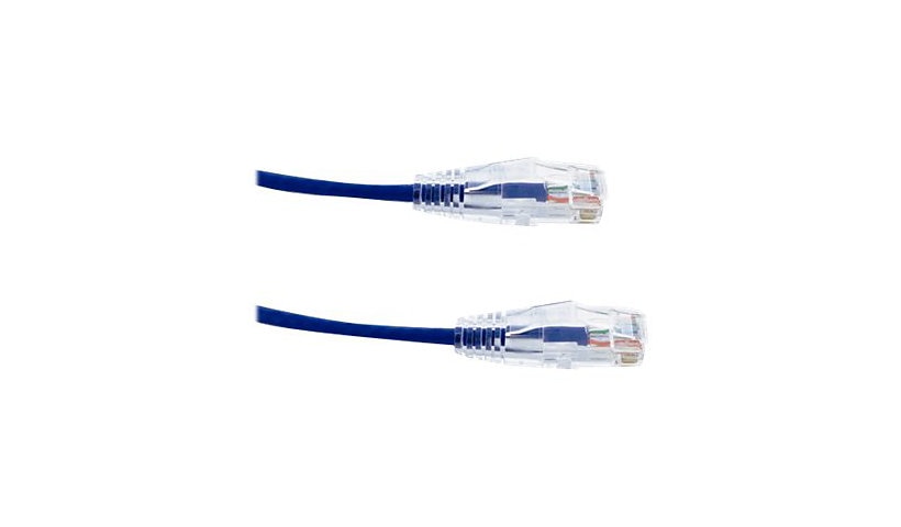 Axiom C6BFSB-B8-AX BENDnFLEX Ultra-Thin Cat6 Patch Cable 8 ft Snagless UTP Blue