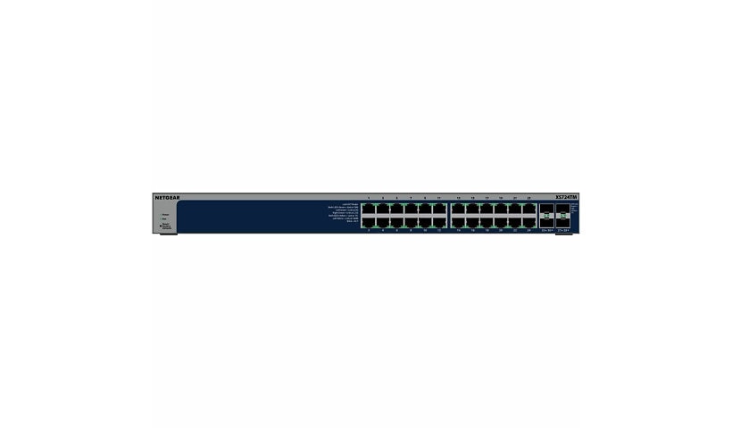 Netgear S3600 XS724TM 24-Port 10G Multi-Gig Smart Switch, 4x SFP+