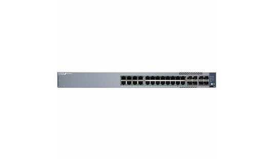 Juniper EX4100-F-24T-TAA 24-Port Gigabit Switch, 10G Uplinks, Fanless, TAA