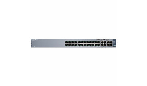 Juniper EX4100-F-24T-TAA 24-Port Gigabit Switch, 10G Uplinks, Fanless, TAA