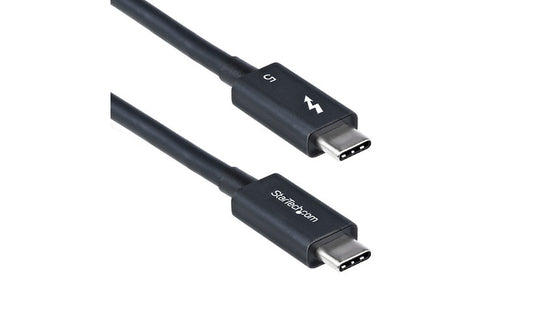 StarTech.com TBLT5MM1M240W Certified Thunderbolt 5 Cable 3 ft 80Gbps 2 Year
