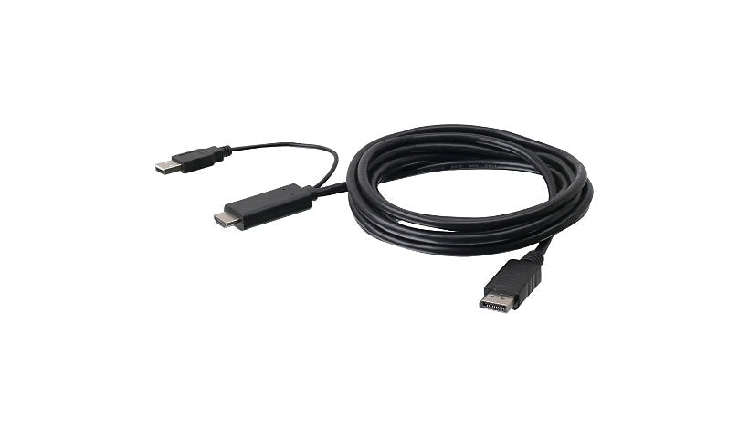IOGEAR G2LHDDP02 Active 4K HDMI to DisplayPort Cable 6 ft 4K 60Hz HDR 3 Year