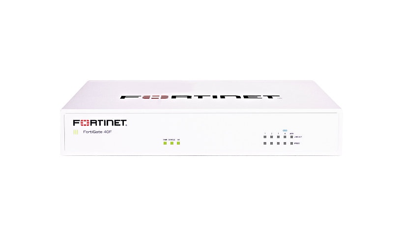 Fortinet FortiGate 40F FG-40F-USG Firewall, TAA Compliant, 5 Gbps