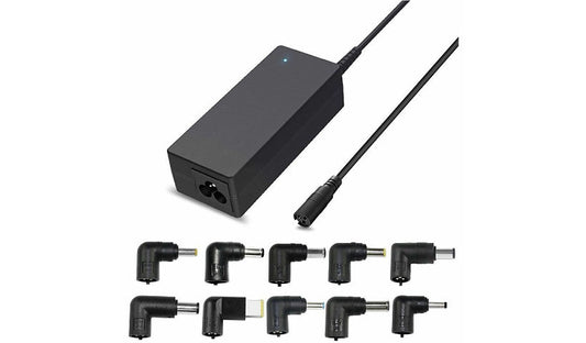 4XEM 65W Universal Laptop Charger 10 Tips USB 4X65WUNILC 1 Year