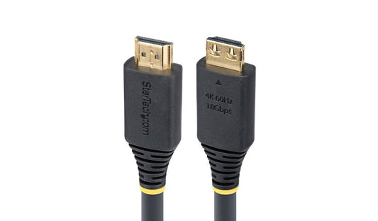 StarTech.com HDMI2-CABLE-GRIP-20F High Speed HDMI 2.0 Cable 20 ft 4K 60Hz 18Gbps