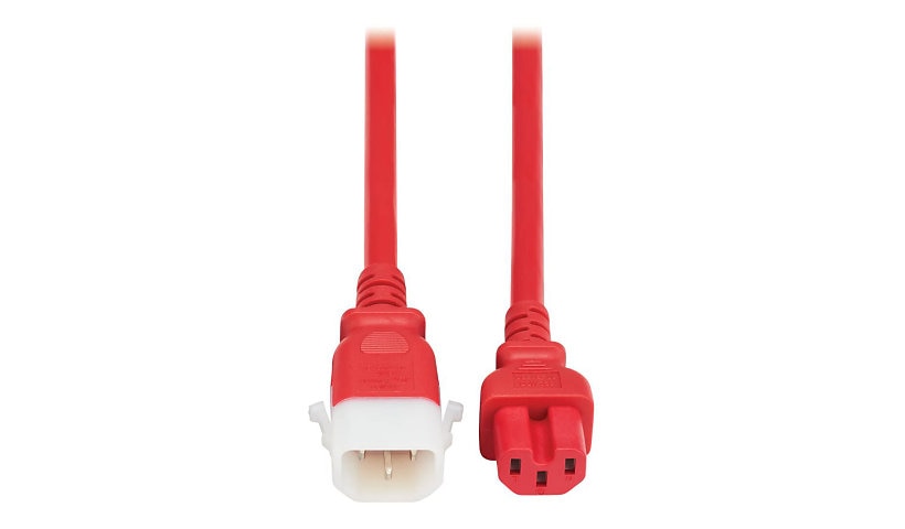 Tripp Lite P018-E06-ARD-6 C15 to P-Lock C14 PDU Power Cord 6-Pack 6 ft 15A 250V