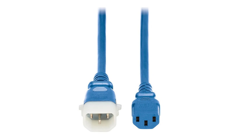Tripp Lite P005-E03-ABL-6 C13 to P-Lock C14 PDU Power Cord 6-Pack 3 ft 15A 250V