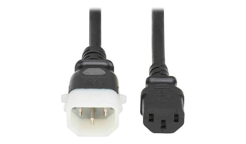Tripp Lite P004-E06 C13 to P-Lock C14 PDU Power Cord 6 ft 10A Lifetime Warranty