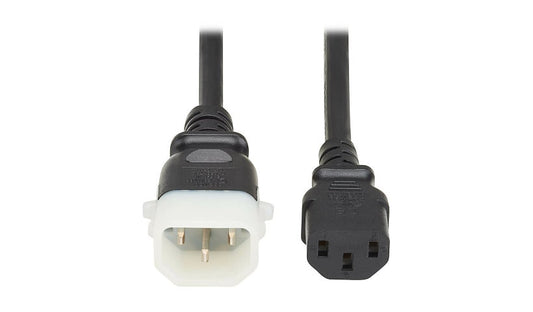 Tripp Lite P004-E03 C13 to P-Lock C14 PDU Power Cord 3 ft 10A Lifetime Warranty