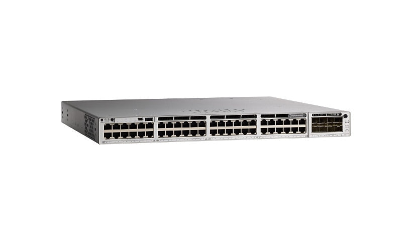 Cisco Meraki Catalyst C9300-48U-M 48-Port UPOE Stackable Switch, 822W