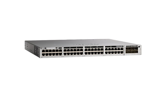 Cisco Meraki Catalyst C9300-48U-M 48-Port UPOE Stackable Switch, 822W