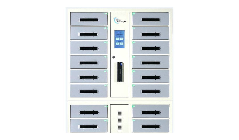 Power Technologies SC-LOCKER 24-Bay RFID Charging Locker, SC-LOCKER-24